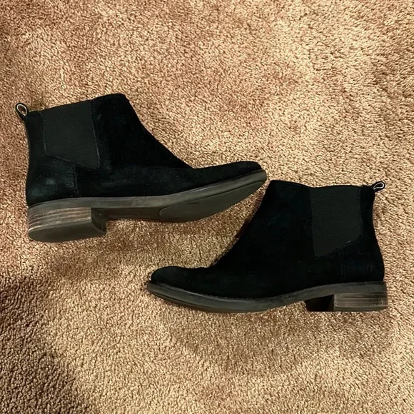 Lucky Brand suede black boots - Picture 1 of 4